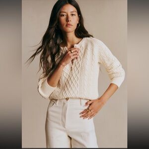 Sezane Bree Jumper in Cream